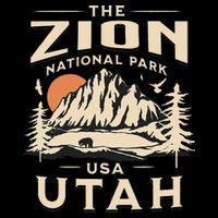 Zion National Park UtahHiking Nature Outdoors Sweatshirt