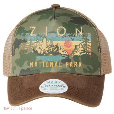 Zion National Park Legacy Tie Dye Trucker Hat