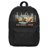 Zion National Park 16 in Basic Backpack