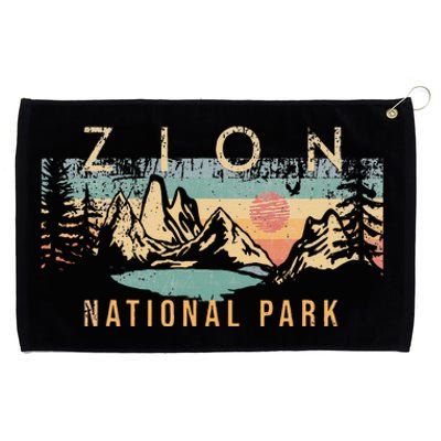 Zion National Park Grommeted Golf Towel