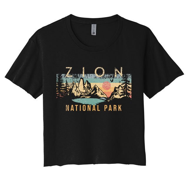 Zion National Park Crop Top