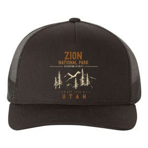 Zion National Park Us Nationalpark In Utah Yupoong Adult 5-Panel Trucker Hat