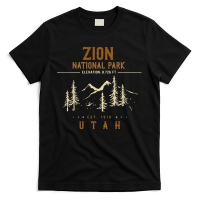 Zion National Park Us Nationalpark In Utah T-Shirt