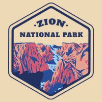 Zion National Park Drawstring Bag