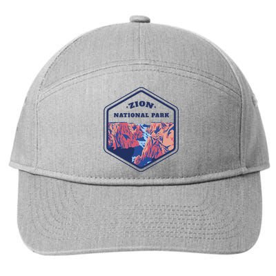 Zion National Park 7-Panel Snapback Hat