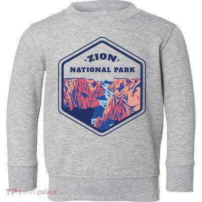 Zion National Park Toddler Sweatshirt