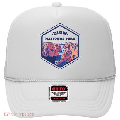 Zion National Park High Crown Mesh Back Trucker Hat