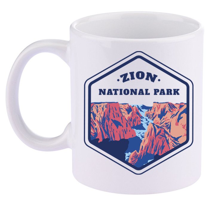 Zion National Park 11oz C Handle Ceramic Mug