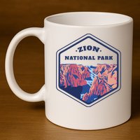 Zion National Park 11oz C Handle Ceramic Mug