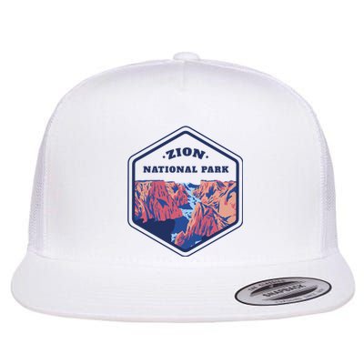 Zion National Park Flat Bill Trucker Hat