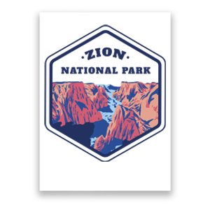 Zion National Park Poster