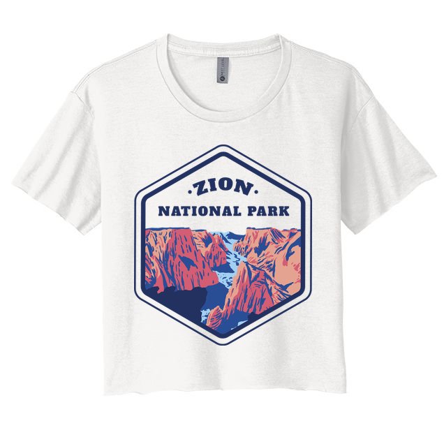 Zion National Park Crop Top