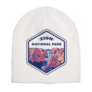 Zion National Park Short Acrylic Beanie