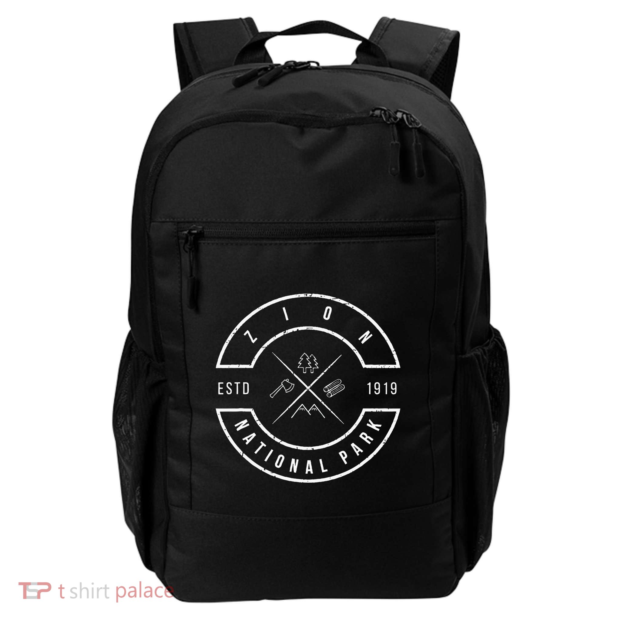 Zion National Park Utah Emblem Ut Souvenir Backpack