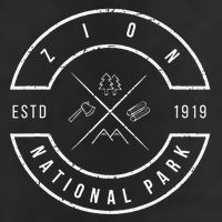 Zion National Park Utah Emblem Ut Souvenir Beanie