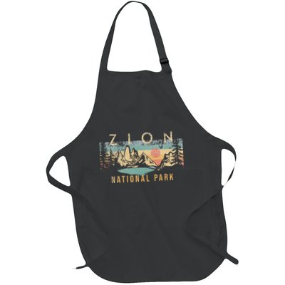 Zion National Park Full-Length Apron With Pockets