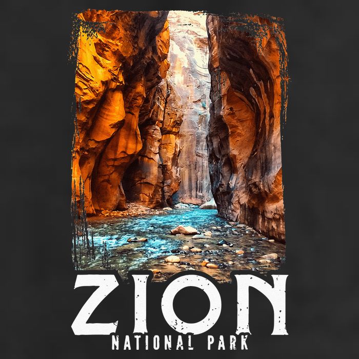 Zion National Park Zion National Park Utah Tourist Cool Comfort Performance Bucket Hat