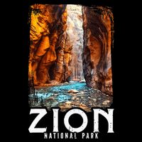 Zion National Park Zion National Park Utah Tourist 16 in Basic Backpack
