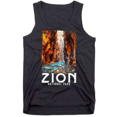 Zion National Park Zion National Park Utah Tourist Tank Top