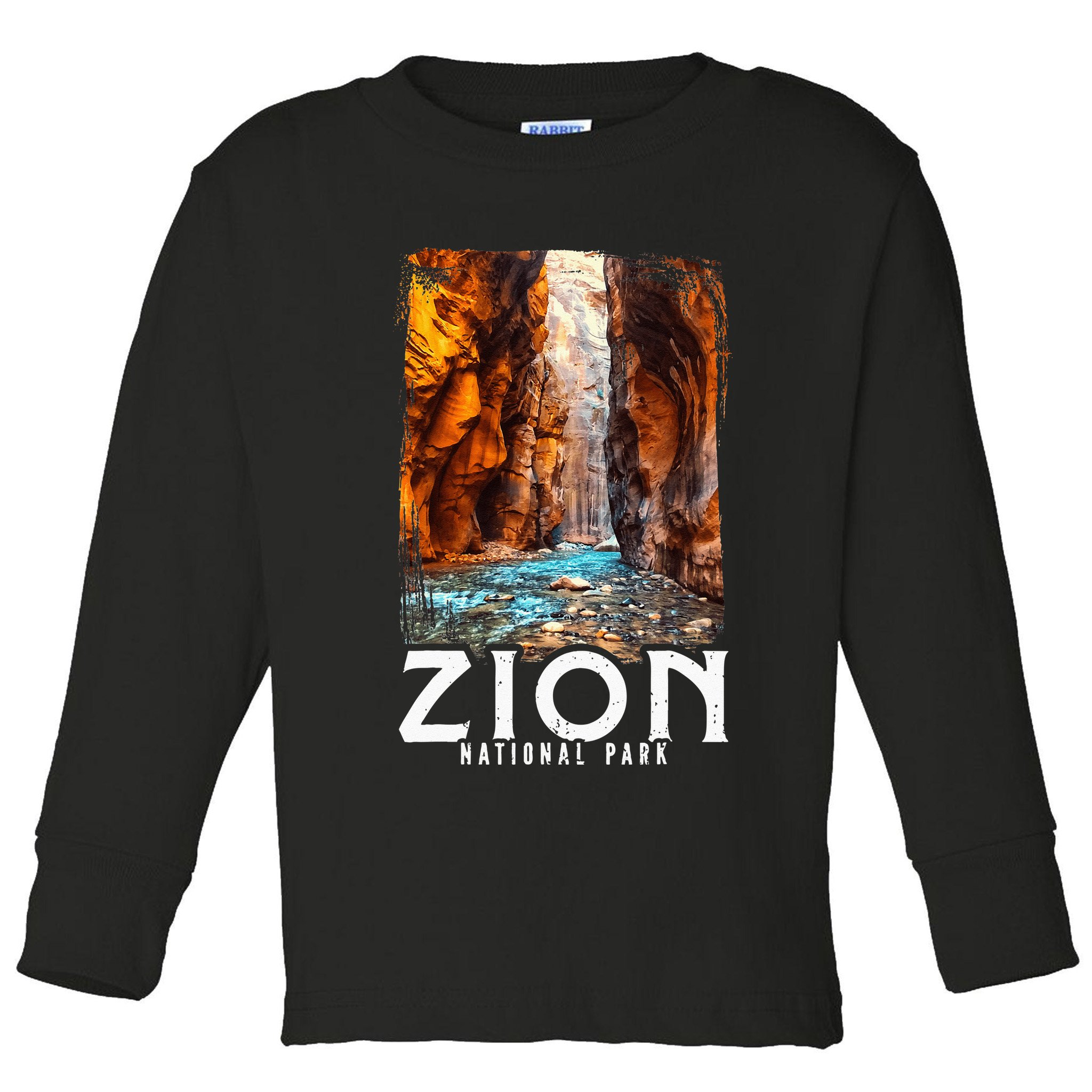 Zion National Park Zion National Park Utah Tourist Toddler Long Sleeve Shirt