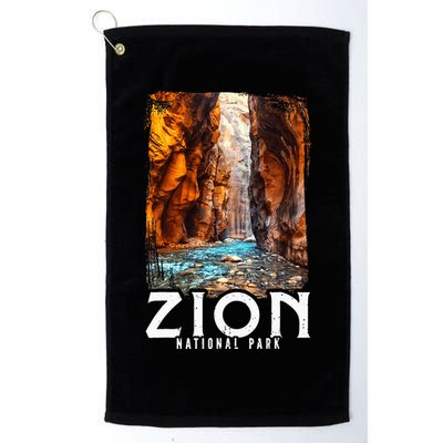 Zion National Park Zion National Park Utah Tourist Golf Towel