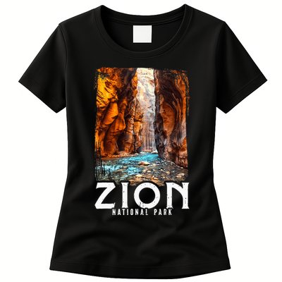 Zion National Park Zion National Park Utah Tourist Womens T-Shirt