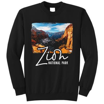 Zion National Park Utah Tourist Zion Park Sweatshirt