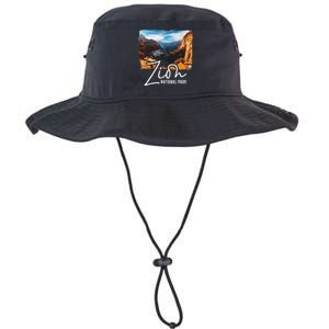 Zion National Park Utah Tourist Zion Park Legacy Cool Fit Booney Bucket Hat