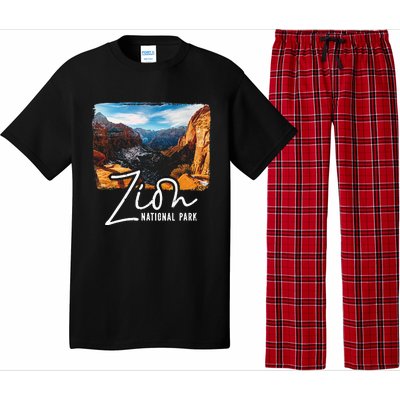 Zion National Park Utah Tourist Zion Park Pajama Set