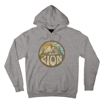 Zion National Park Utah Nature Mountains Hiking Outdoors Tall Hoodie