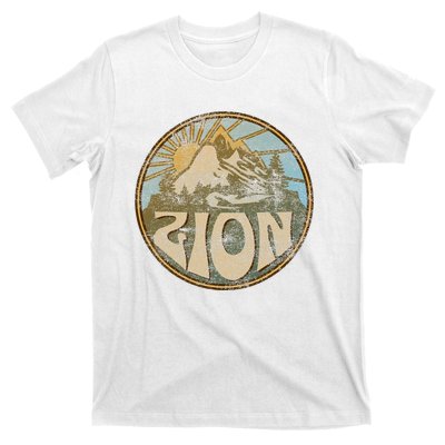 Zion National Park Utah Nature Mountains Hiking Outdoors T-Shirt