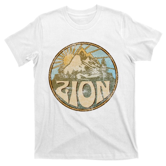 Zion National Park Utah Nature Mountains Hiking Outdoors T-Shirt