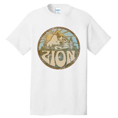 Zion National Park Utah Nature Mountains Hiking Outdoors Tall T-Shirt