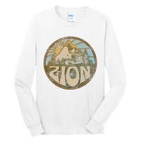 Zion National Park Utah Nature Mountains Hiking Outdoors Tall Long Sleeve T-Shirt