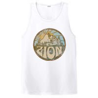 Zion National Park Utah Nature Mountains Hiking Outdoors PosiCharge Competitor Tank