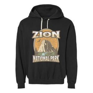 Zion National Park Garment-Dyed Fleece Hoodie