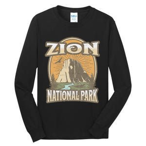 Zion National Park Tall Long Sleeve T-Shirt