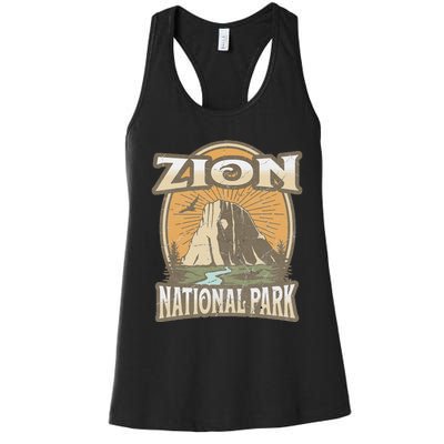 Zion National Park Women's Racerback Tank