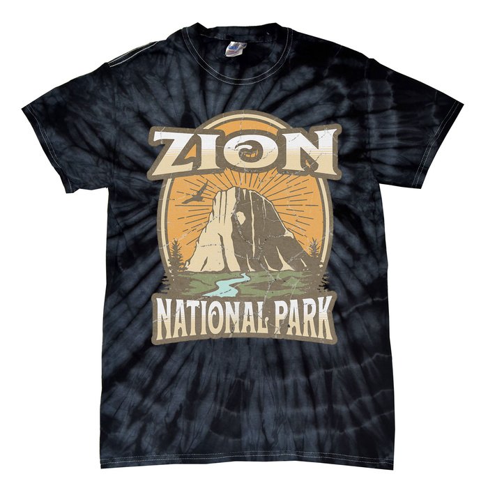 Zion National Park Tie-Dye T-Shirt