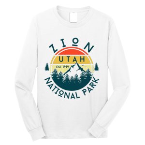 Zion National Park Utah Nature Hiking Outdoors Long Sleeve Shirt