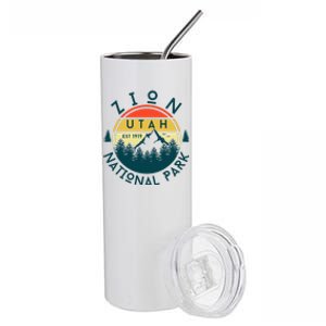 Zion National Park Utah Nature Hiking Outdoors Stainless Steel Tumbler