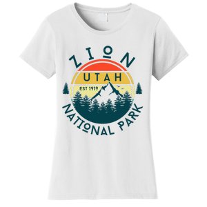 Zion National Park Utah Nature Hiking Outdoors Women's T-Shirt