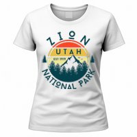 Zion National Park Utah Nature Hiking Outdoors Women's T-Shirt