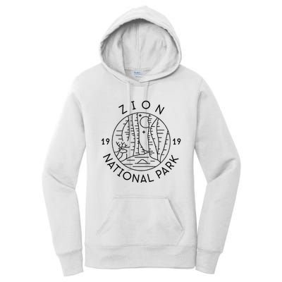 Zion National Park 1919 Utah Women's Pullover Hoodie