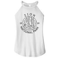 Zion National Park 1919 Utah Women's Perfect Tri Rocker Tank