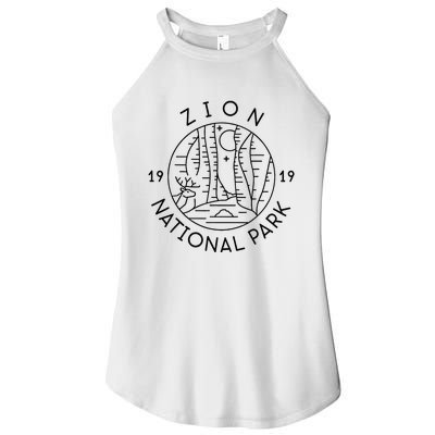 Zion National Park 1919 Utah Women's Perfect Tri Rocker Tank