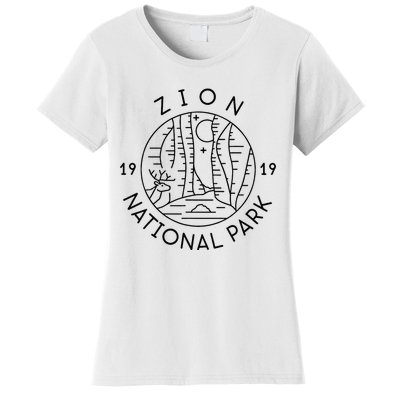 Zion National Park 1919 Utah Women's T-Shirt