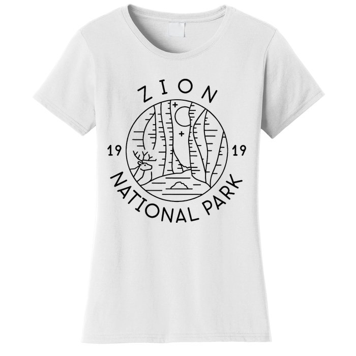 Zion National Park 1919 Utah Women's T-Shirt