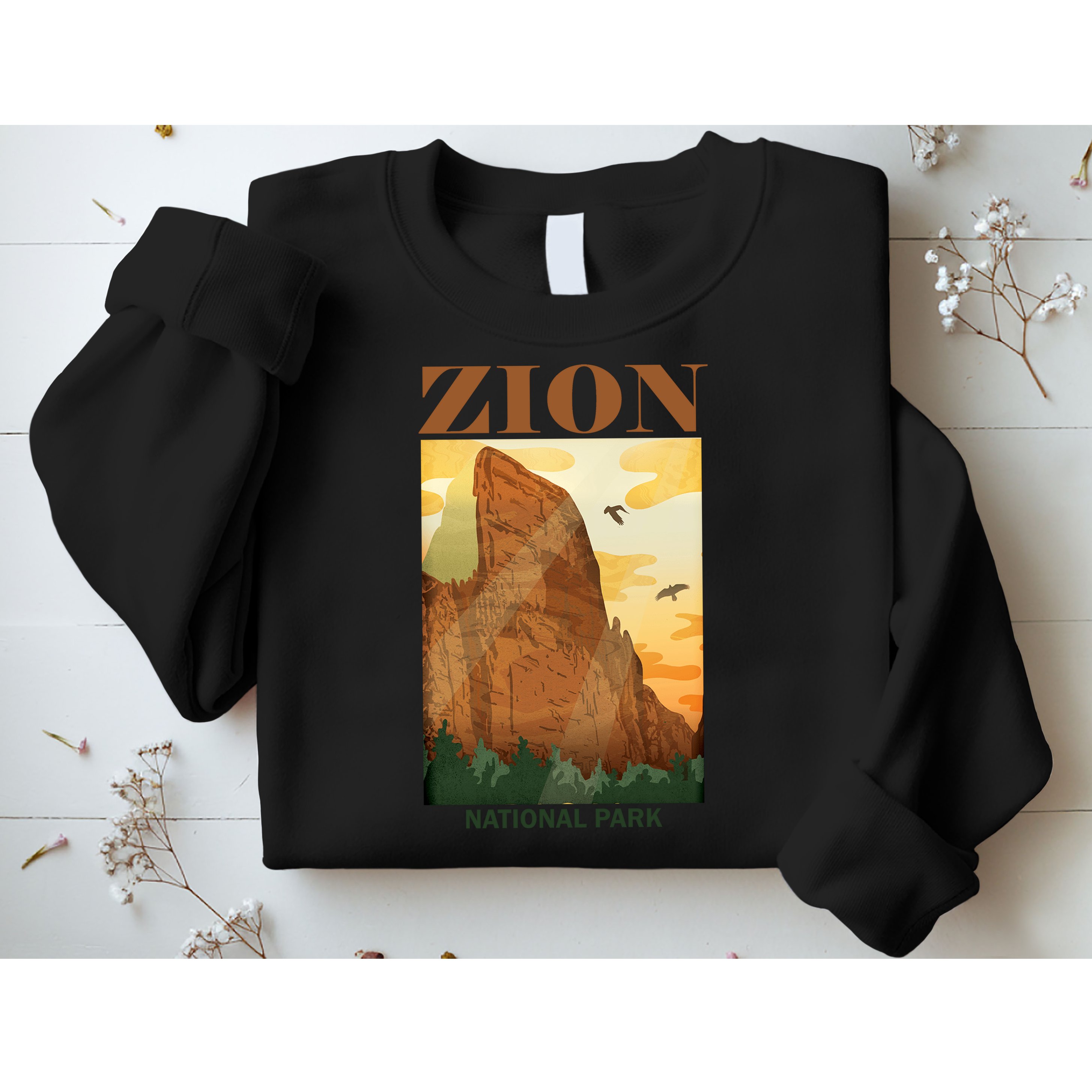 Zion National Park Vintage Sweatshirt