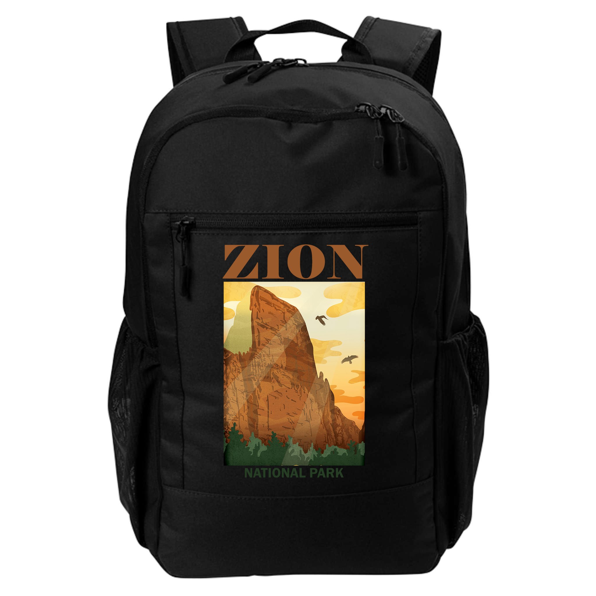 Zion National Park Vintage Backpack